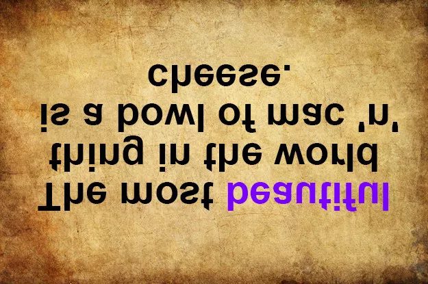 QUIZ If You Can Read These Sentences Words Upside Down Then You re 